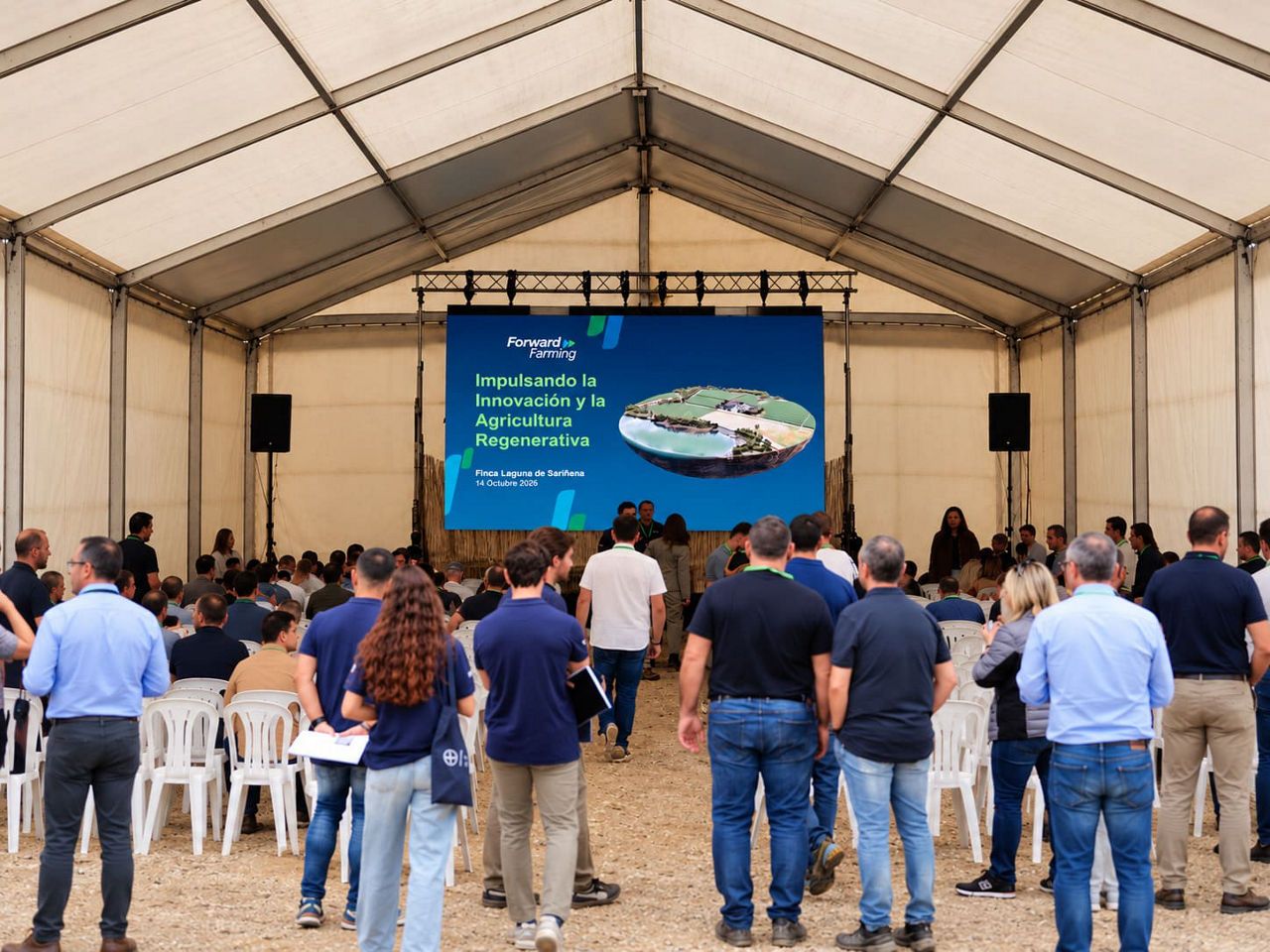 Bayer inaugura en Sariñena la primera finca española de maíz incluida en su programa internacional ForwardFarming
